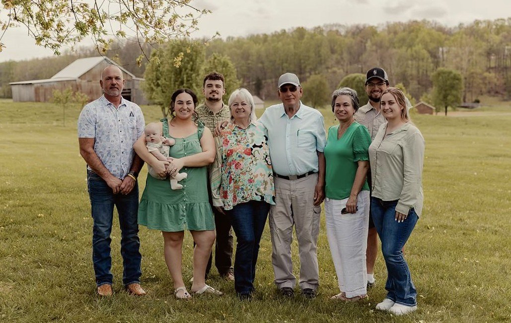 Terry with his family